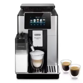 DELONGHI PRIMADONNA SOUL AUTOMATIC COFFEE MAKER (SILVER BLACK) ECAM610.55.SB