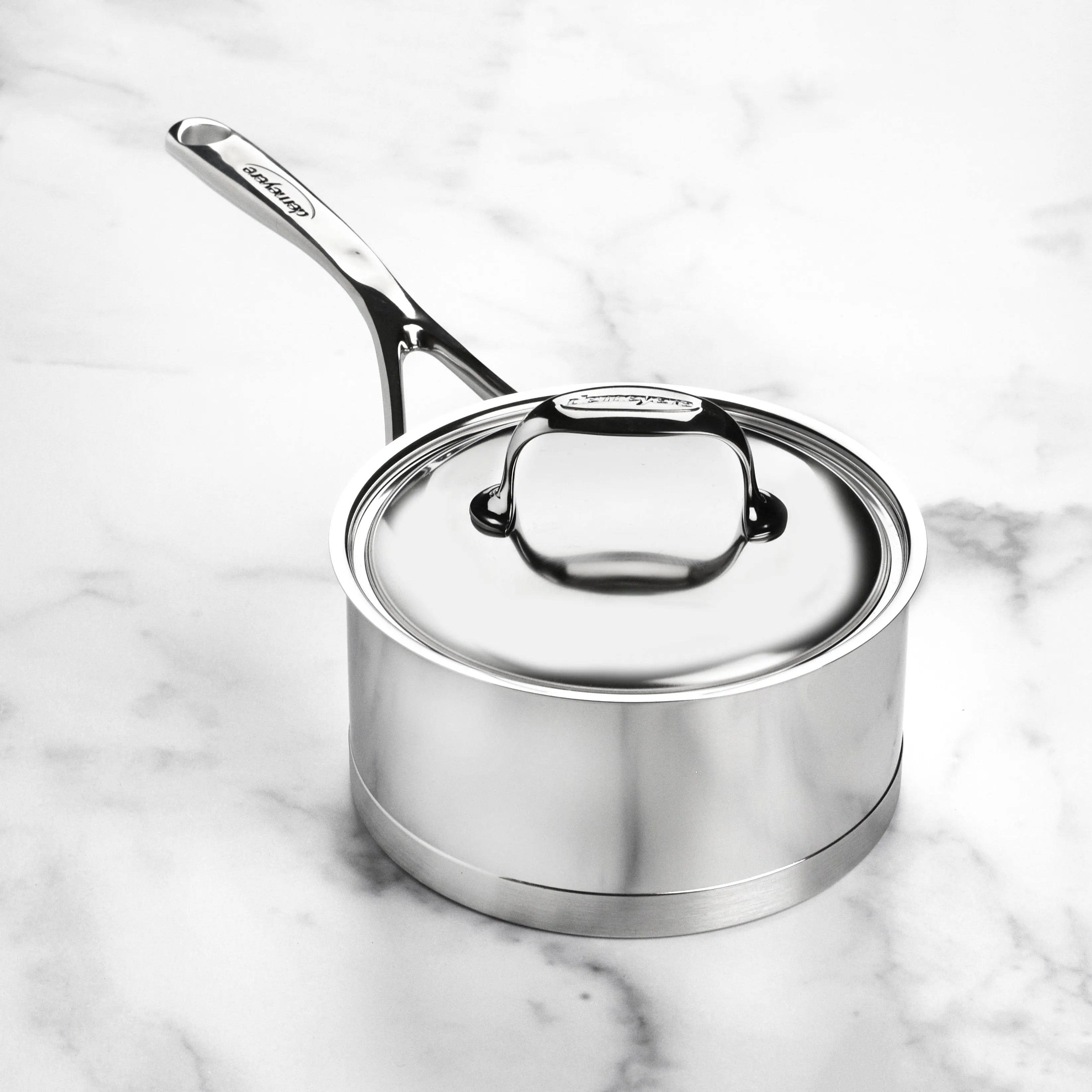 Demeyere Atlantis 2.3-quart Stainless Steel Saucepan