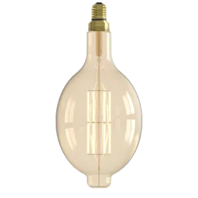 Dimmable LED Extra Large Lemon Squirrel Filament Bulb - E27 (Tinted)