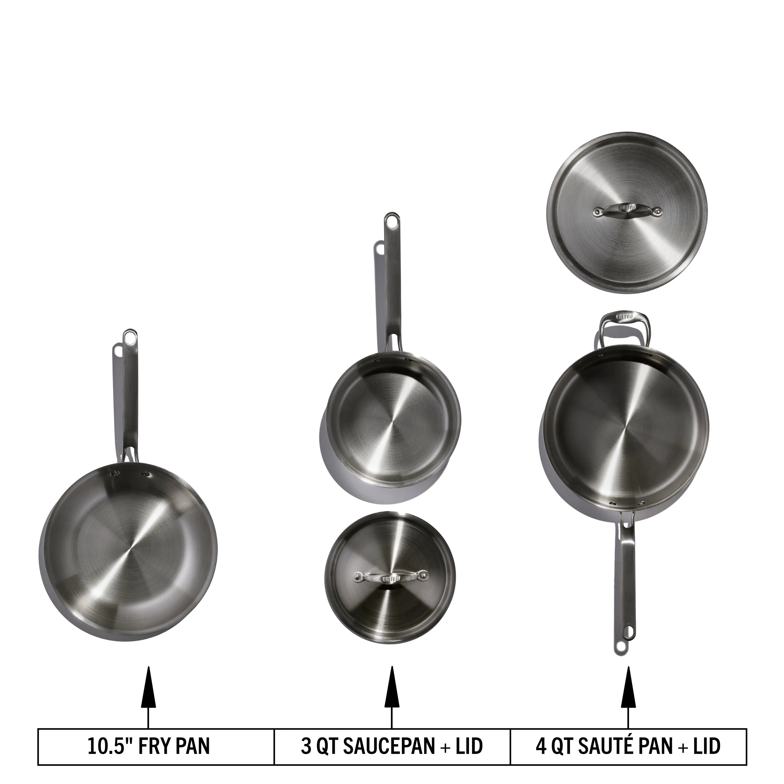 Eater x Heritage Steel 5 Piece Essentials Set