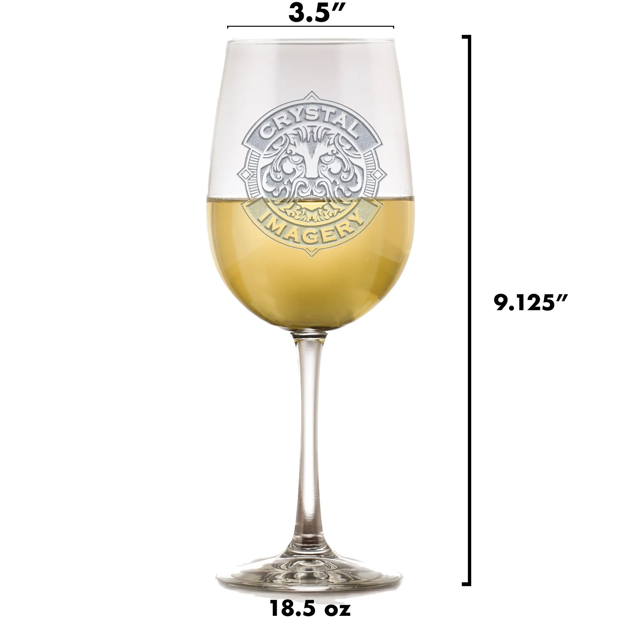 Engraved Marines Wine Glass Gifts