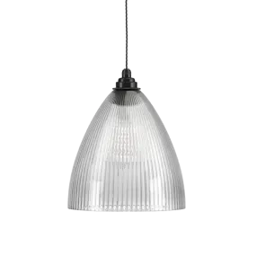 Etched Glass Pendant Light Ledbury