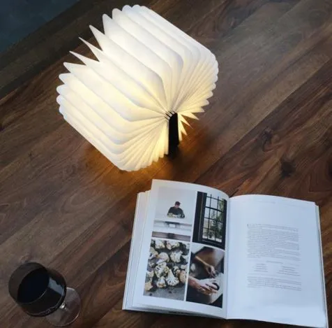 Explorer's Folding Book Lamp