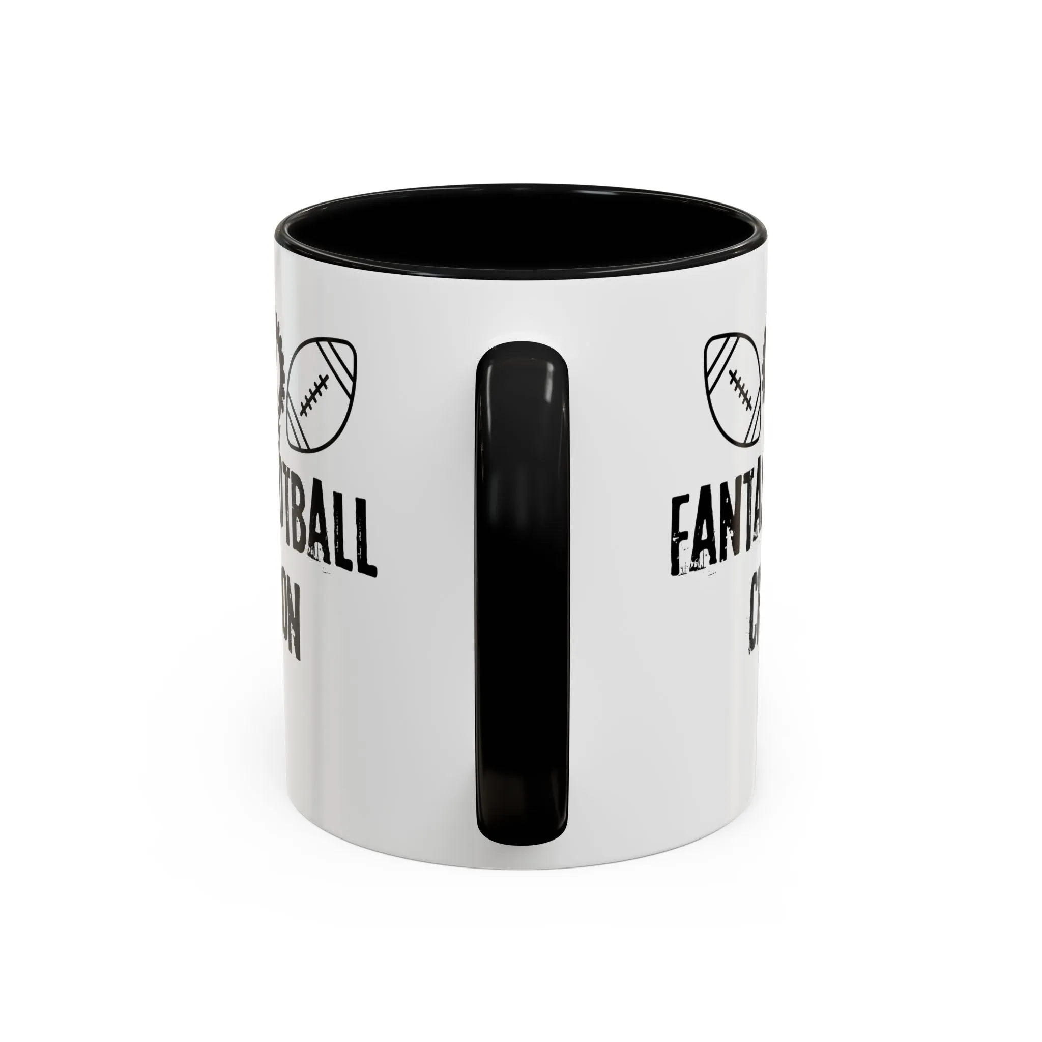 Fantasy Football Champion Trophy Mug Accent Coffee Mug, 11oz