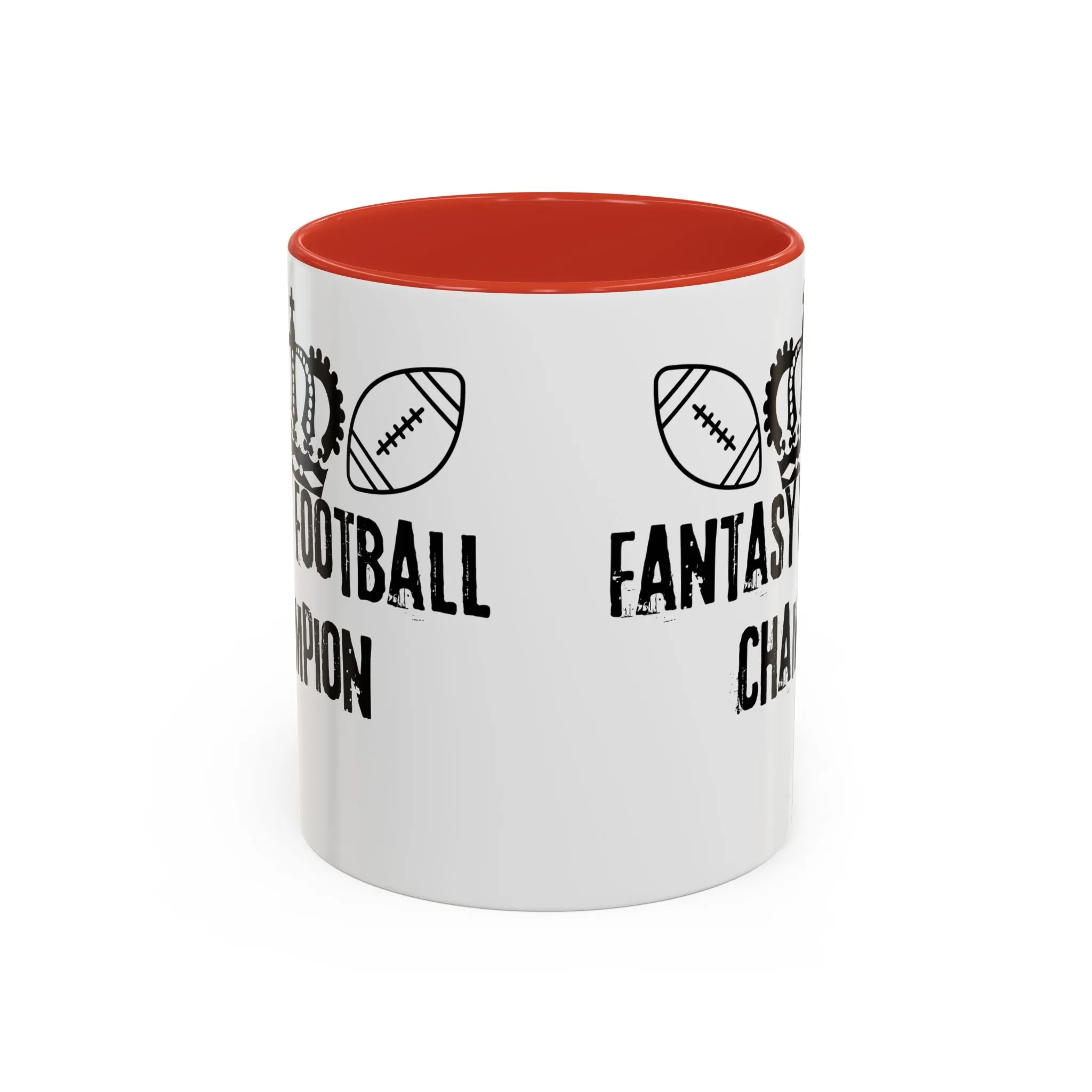 Fantasy Football Champion Trophy Mug Accent Coffee Mug, 11oz