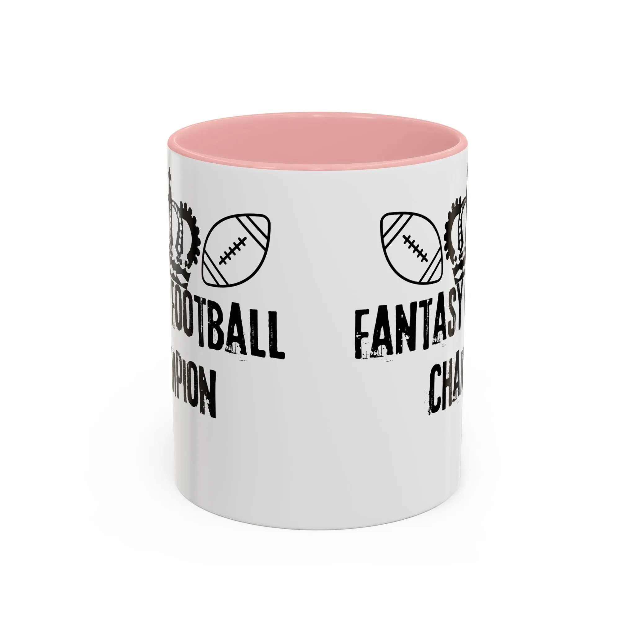 Fantasy Football Champion Trophy Mug Accent Coffee Mug, 11oz