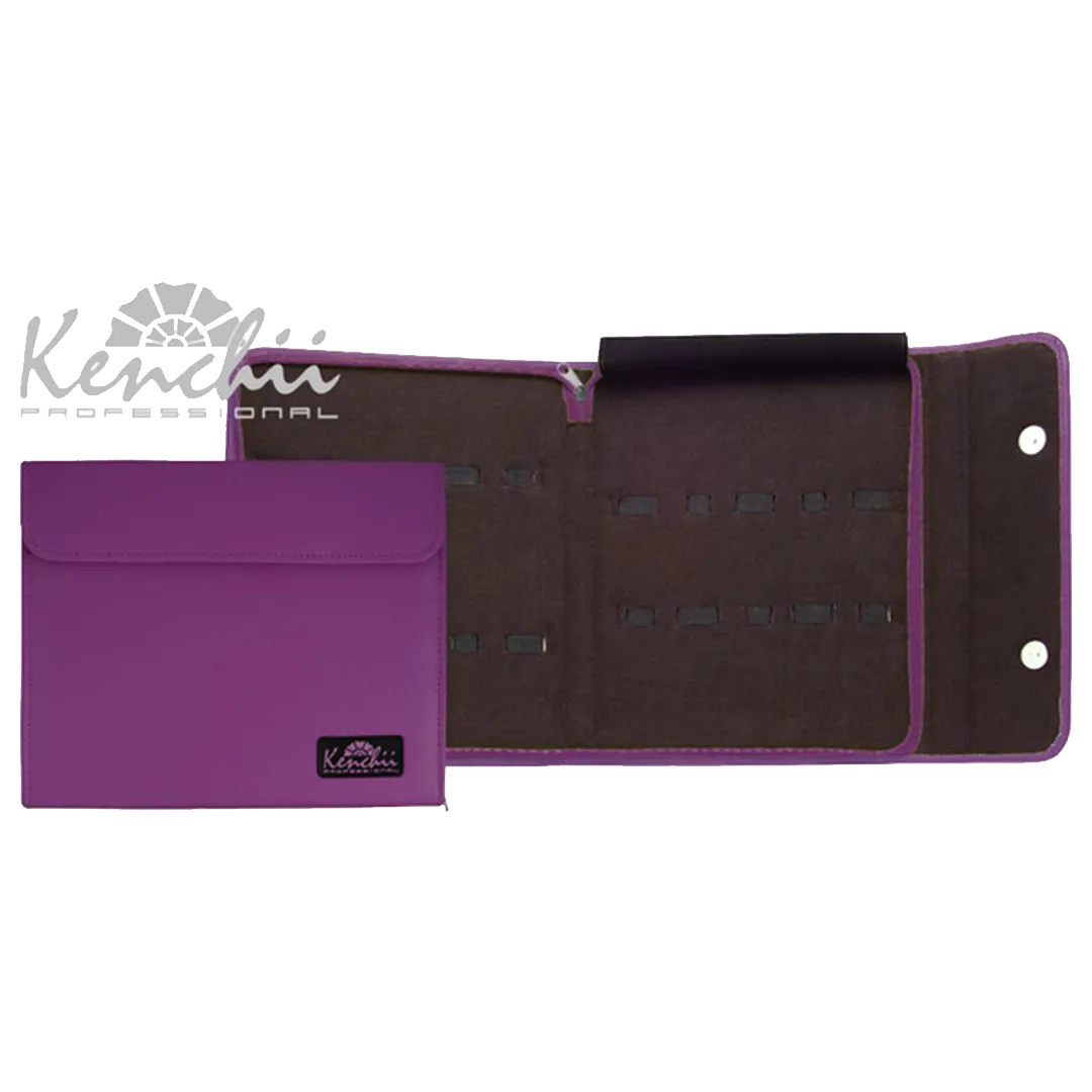 Faux Leather 10-Shear Case Purple by Kenchii