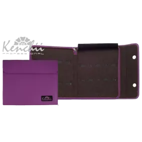 Faux Leather 10-Shear Case Purple by Kenchii