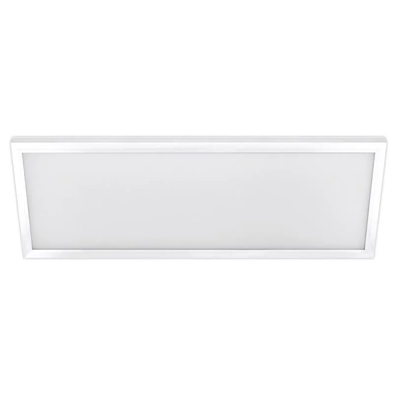 Feit EDGELIT 0.91 in. H X 12 in. W X 48 in. L White LED Flat Panel Light Fixture