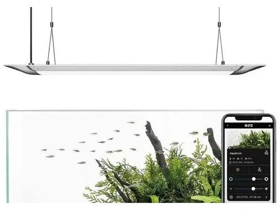 Flat One  The Smart Aquarium Lighting (60cm, Pendant style, 6500K-20500K) with App