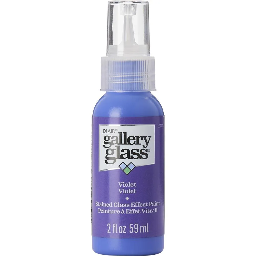 FolkArt Gallery Glass Paint 2oz - Violet