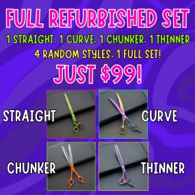 FULL Refurbished Set - 4 Shears for $99!