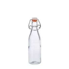 Genware Glass Swing Bottle 25cl / 9oz- Pack 6