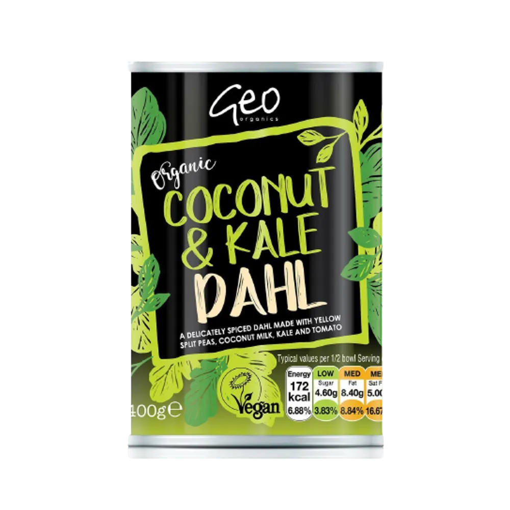 GEO ORGANICS Coconut & Kale 400g