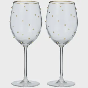 Gimlet S/2 Wine Glass Gold