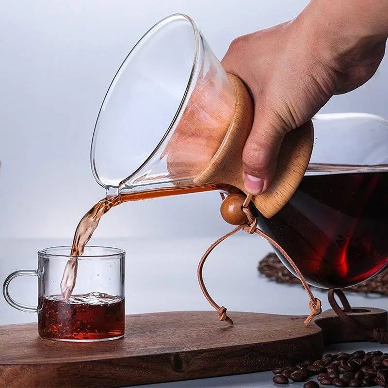 Glass Filter-Free Drip Coffee Maker | No Paper Filters, Pure Coffee Taste