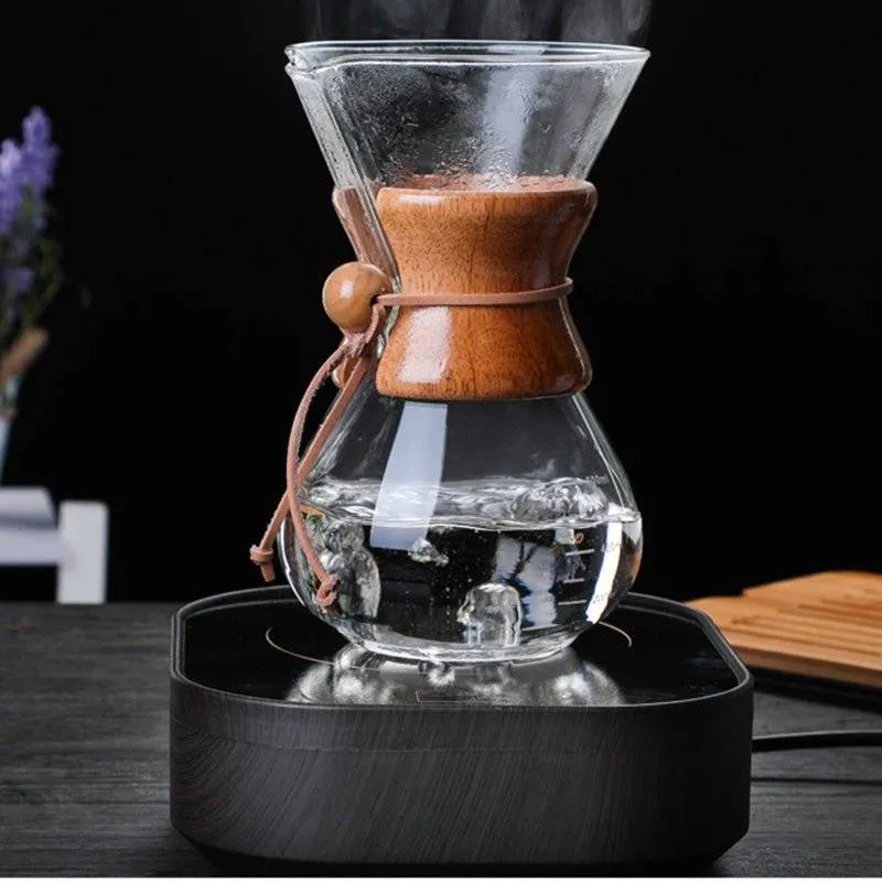 Glass Filter-Free Drip Coffee Maker | No Paper Filters, Pure Coffee Taste