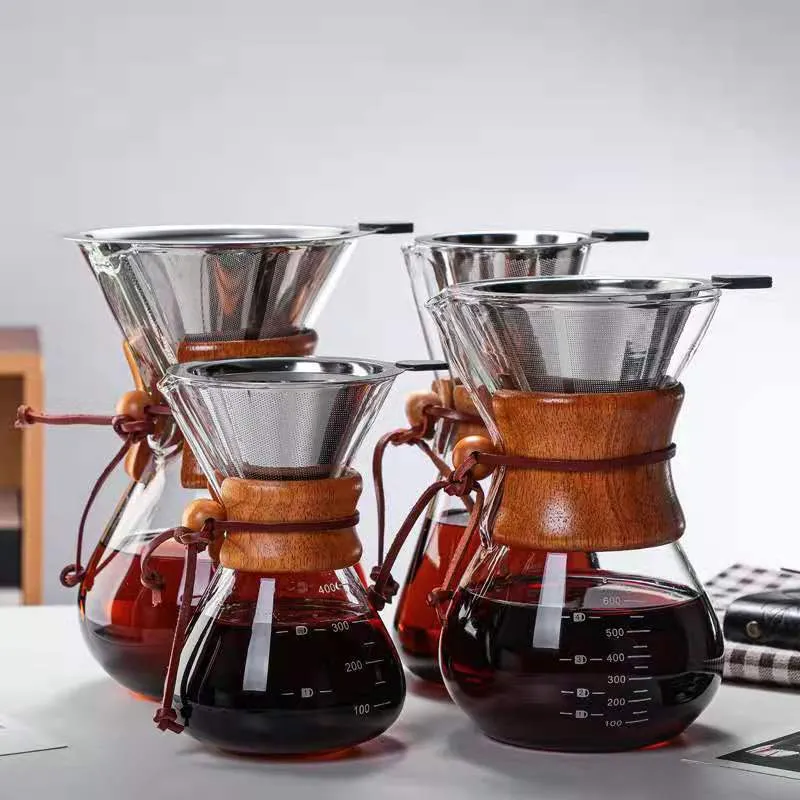 Glass Filter-Free Drip Coffee Maker | No Paper Filters, Pure Coffee Taste