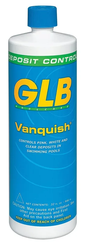 GLB Pool and Spa Products 71118 1-Quart Vanquish Algaecide