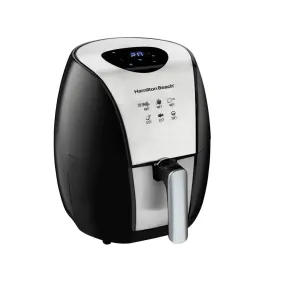 Hamilton Beach 35065 Programmable Air Fryer, Black/Silver