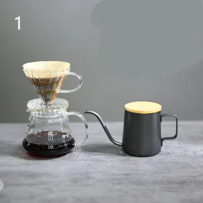 Hand coffee maker set