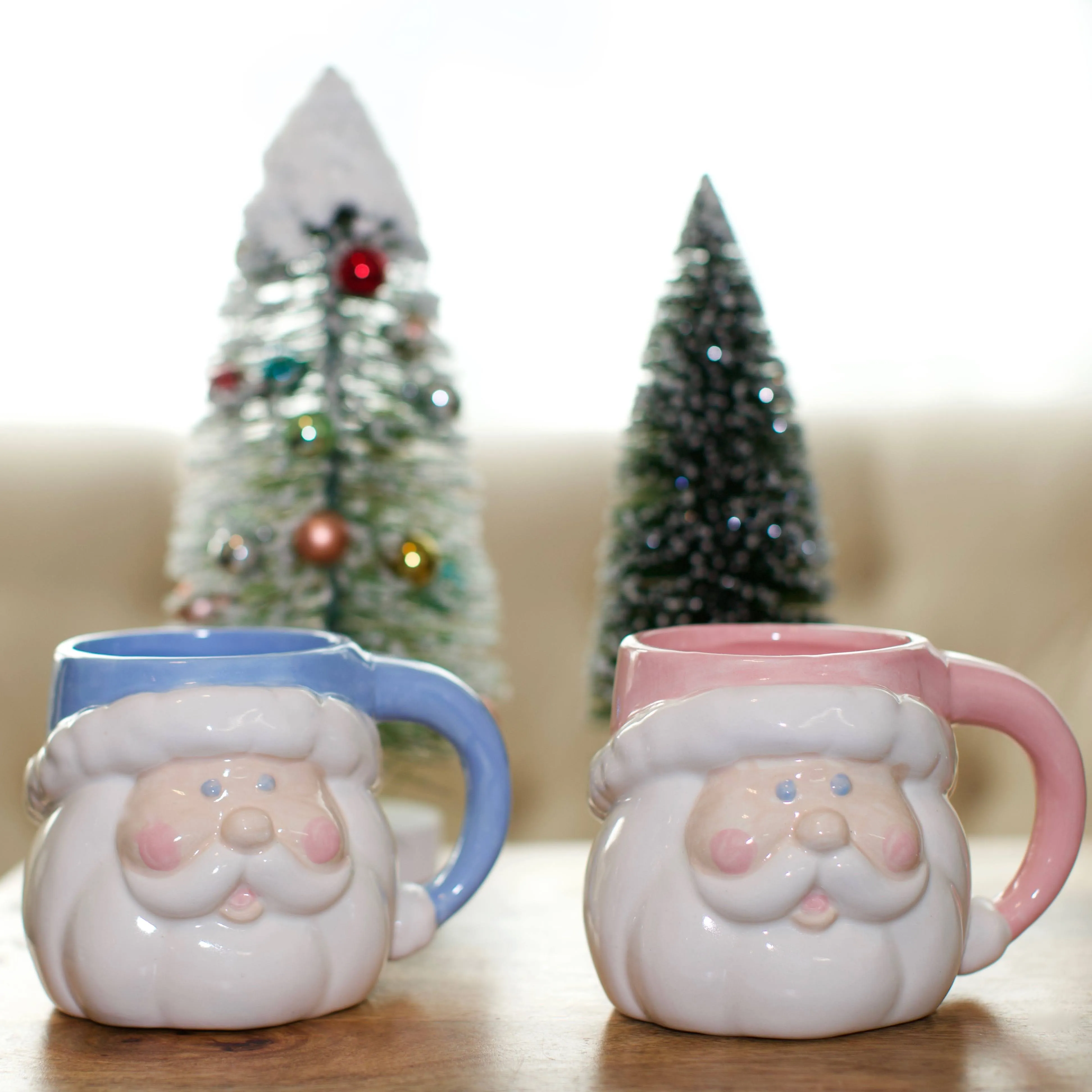 Hand Painted Santa Mug