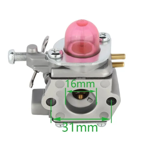 Hipa Carburetor Kit For Murray M2500 M2510 Remington RM2510 RM2520 RM2550 RM2560 M2570 RM2599 H2500 String Trimmer Brushcutter #WT-973 753-06190