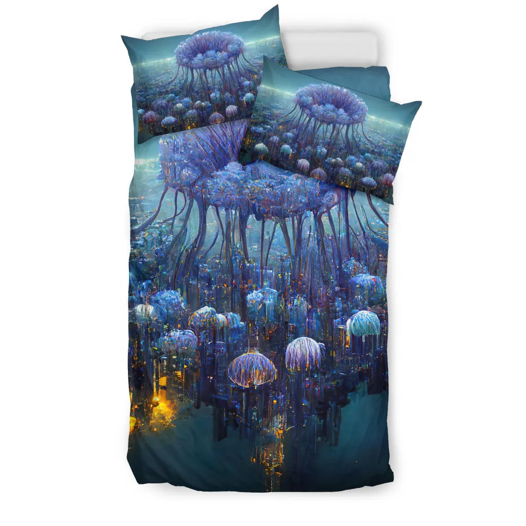 Jellypunk City Bedding Set | Michael Garfield