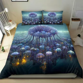 Jellypunk City Bedding Set | Michael Garfield