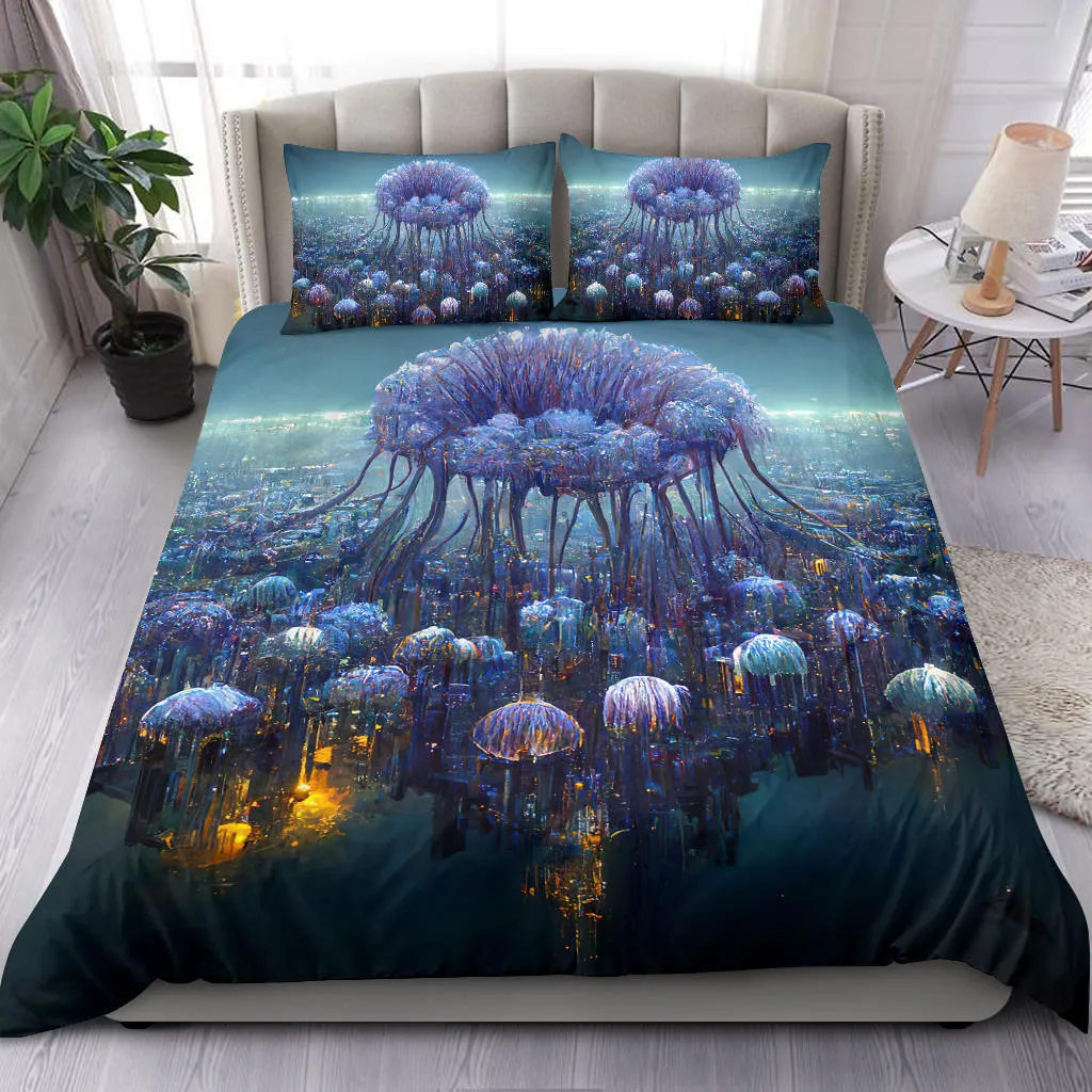 Jellypunk City Bedding Set | Michael Garfield