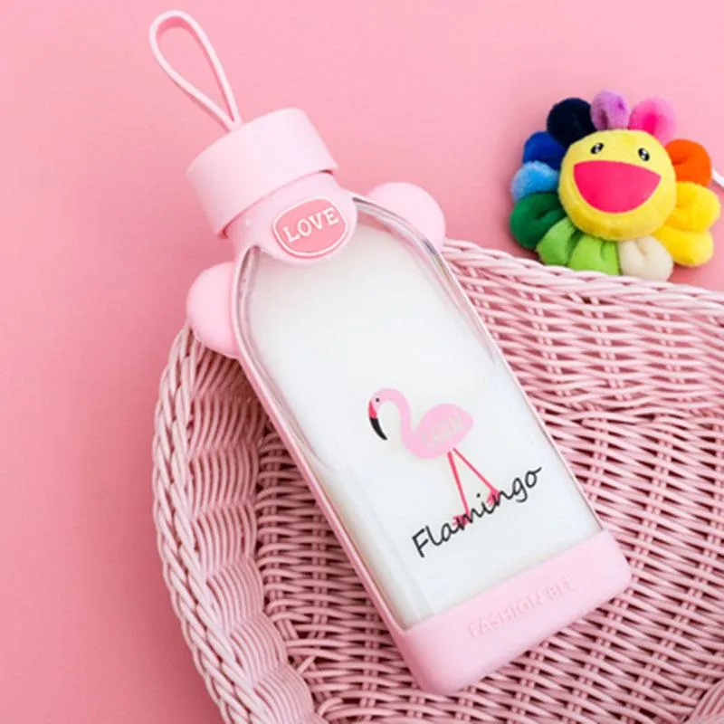 Kawaii Glass Drink Bottles SD01371