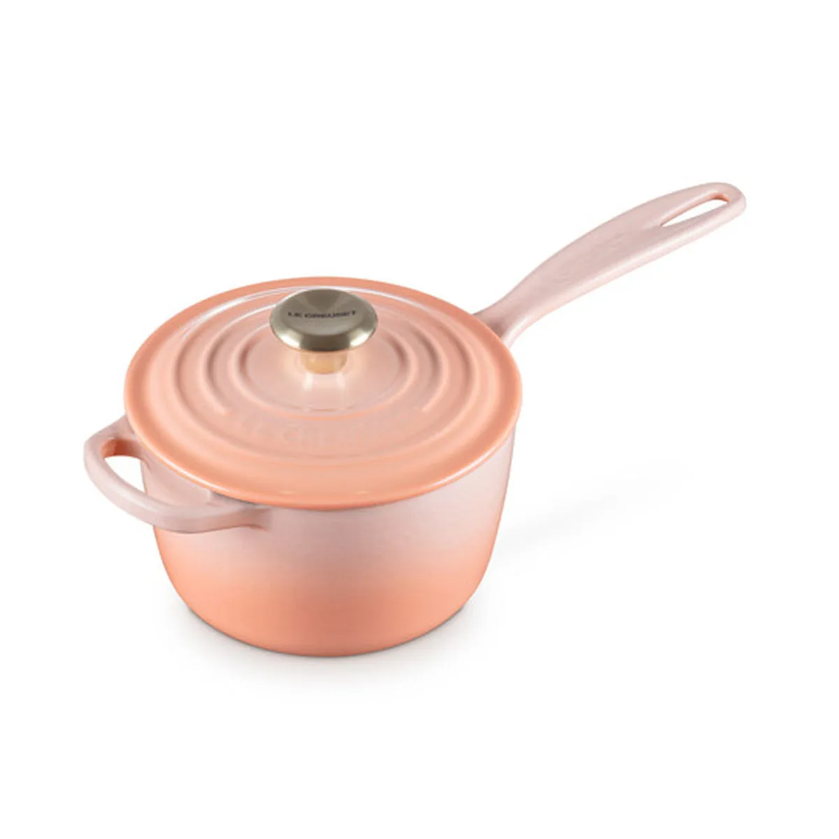 Le Creuset 1.75 qt. Signature Saucepan - Peche