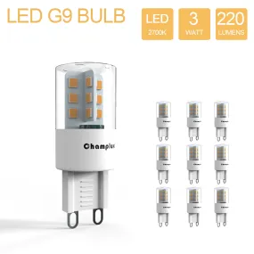 LED G9 Bulb Capsule Shape Non-Dimmable 3W Warmwhite