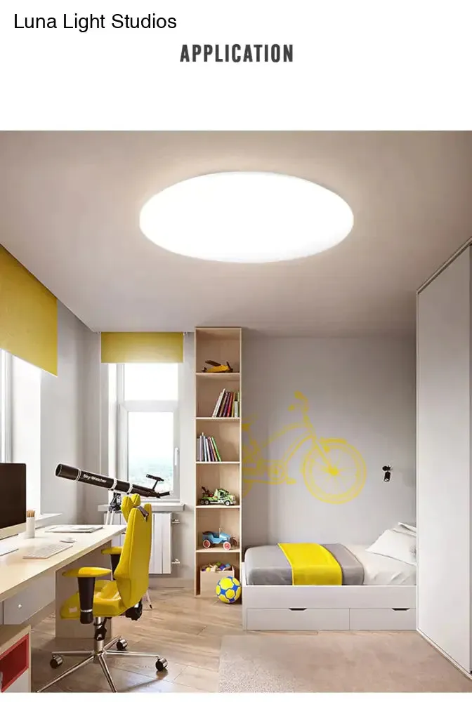 LED Modern Ceiling Light Surface Mounted Lamp Indoor Lighting Fixture Home Simple Decor Kitchen Bedroom Balcony Living Room