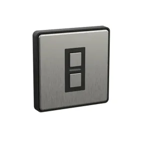 Lightwave LP51-SS 1 Gang Wireless Smart Dimmer Switch - Stainless Steel