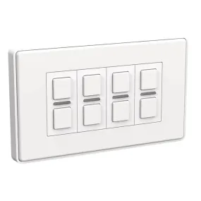 Lightwave LP54-WH 4 Gang Wire-Free Smart Dimmer Switch - White