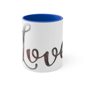 Love 11oz Accent Mug