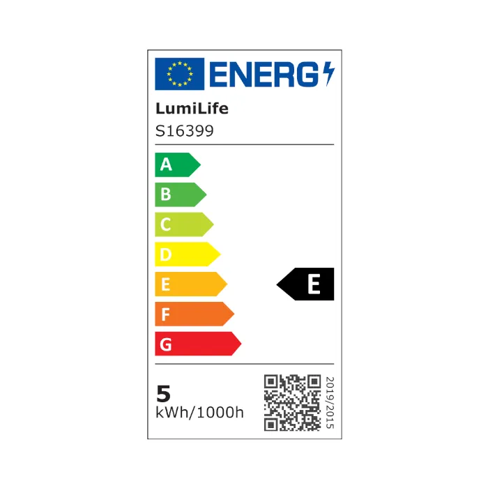 LUMiLiFe 5W B15 LED Golf Ball Bulb - Dimmable - 470lm - 6500K