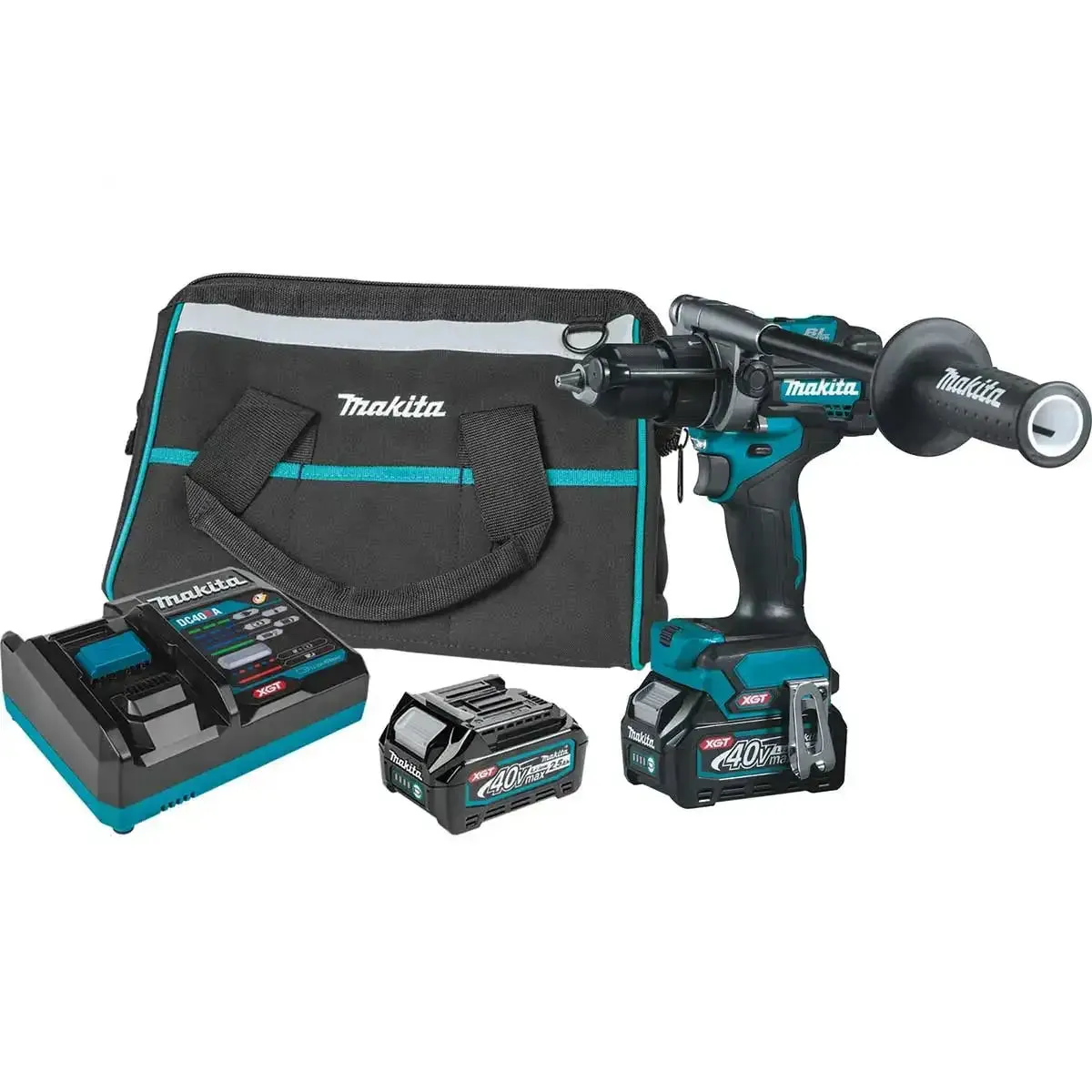 Makita 40V max XGT Cordless 1/2" Hammer Driver-Drill Kit