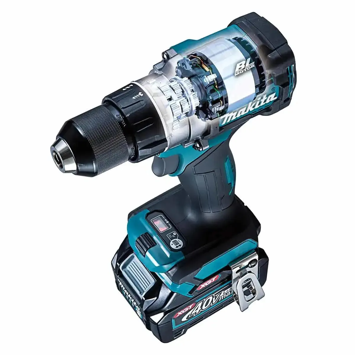 Makita 40V max XGT Cordless 1/2" Hammer Driver-Drill Kit