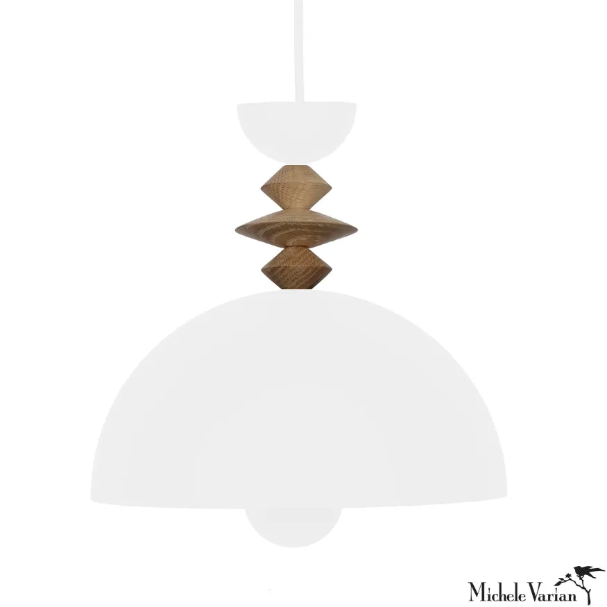 Mala Pendant Light No. 2 in White