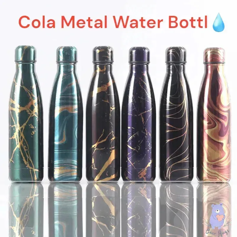 Marble Cola Metal Water Bottle (500 ml)