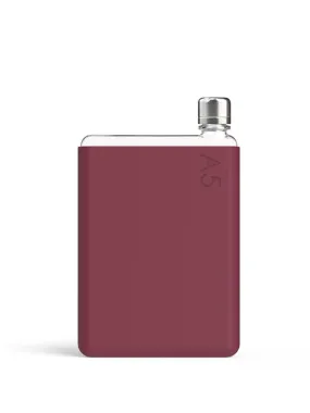 memobottle™ A5 Silicone Sleeve in Wild Plum Color