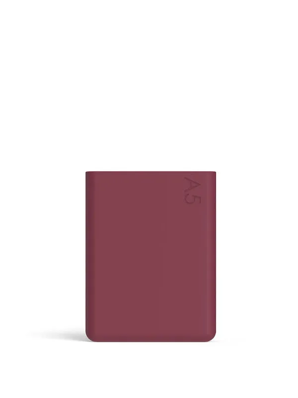 memobottle™ A5 Silicone Sleeve in Wild Plum Color