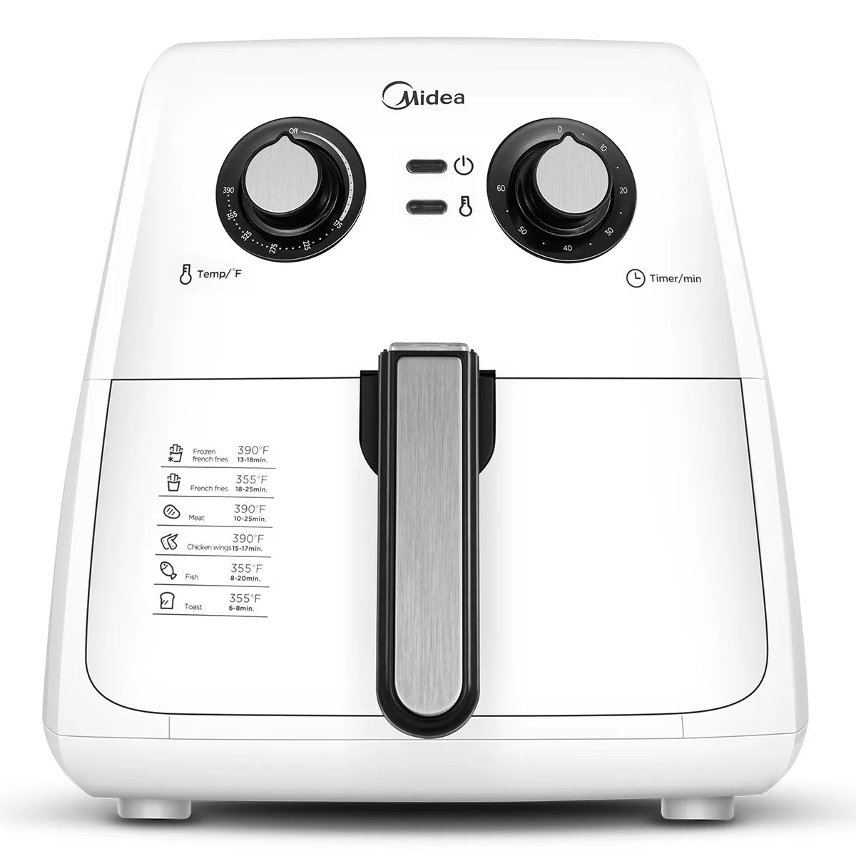 Midea -W Air Fryer, White