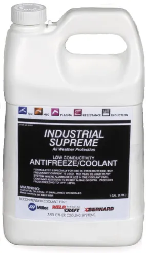 Miller Low Conductivity Antifreeze/Coolant 043810 for MIG & TIG Welding