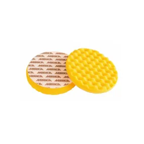 Mirka Polishing Foam Pad Yellow Waffle 150mm (Pack of 2)