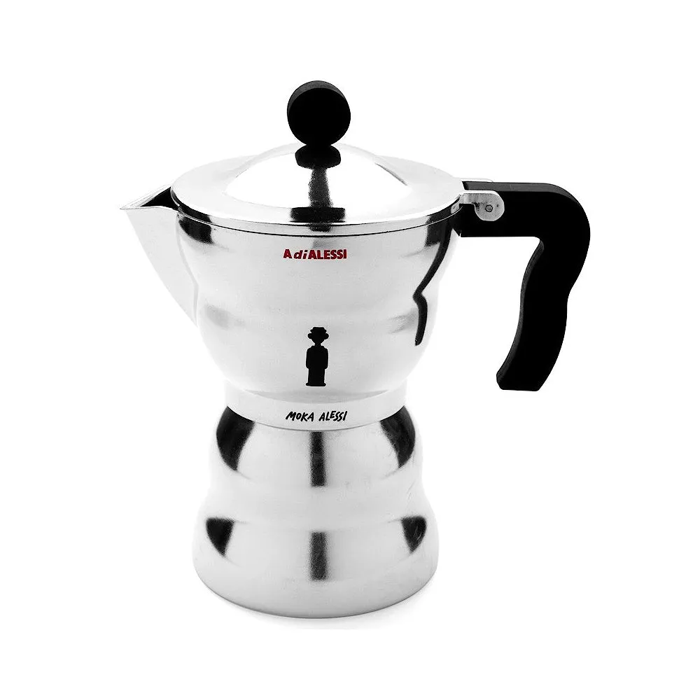 Moka Alessi Stovetop Espresso Maker