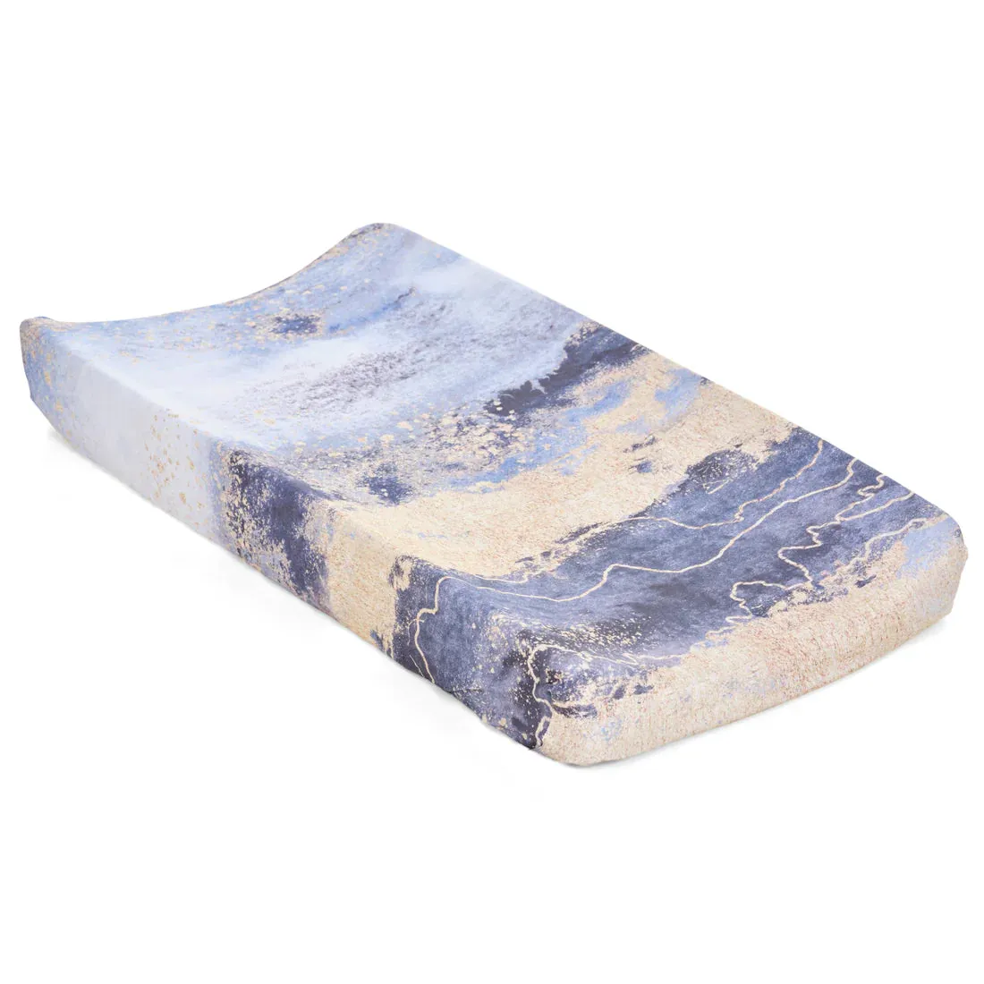 Oilo Midnight Sky Jersey Changing Pad Cover