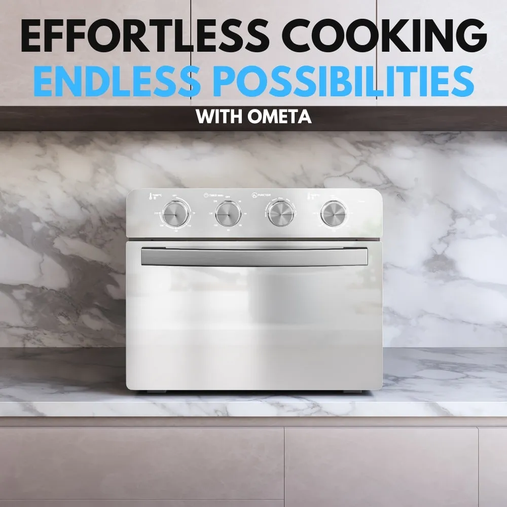 Ometa 25L Mirrored Air Fryer Oven